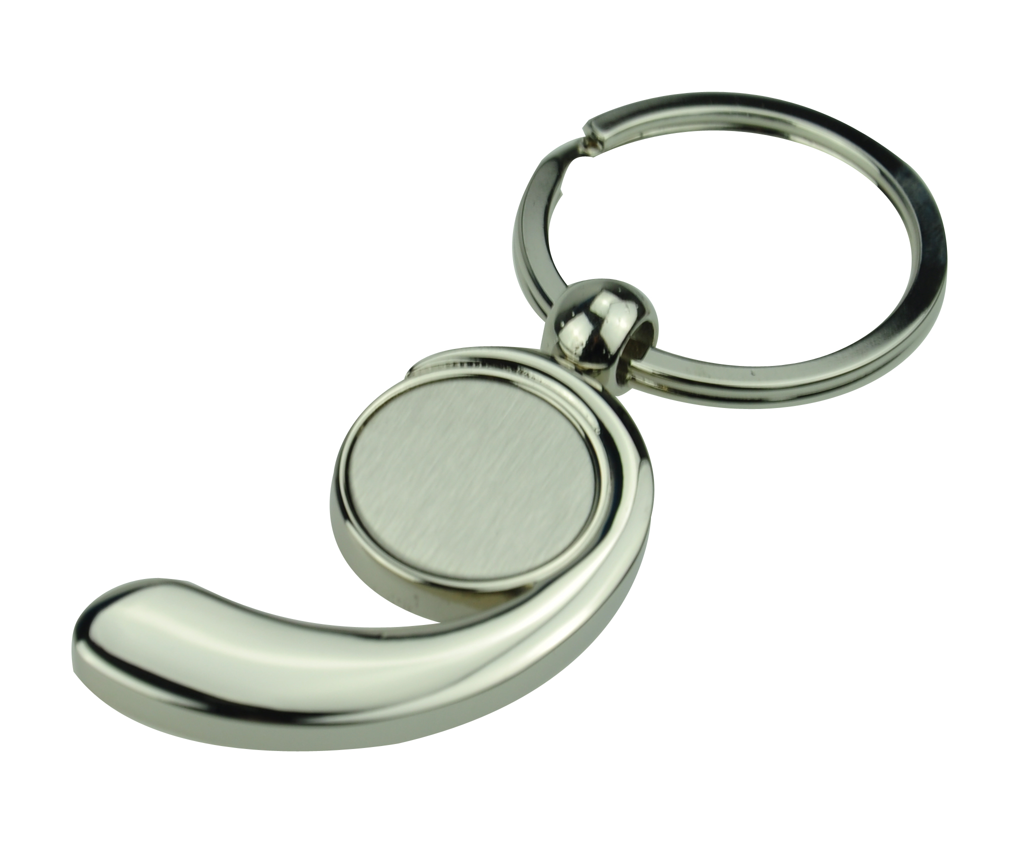 No. 9 Metal Keyring