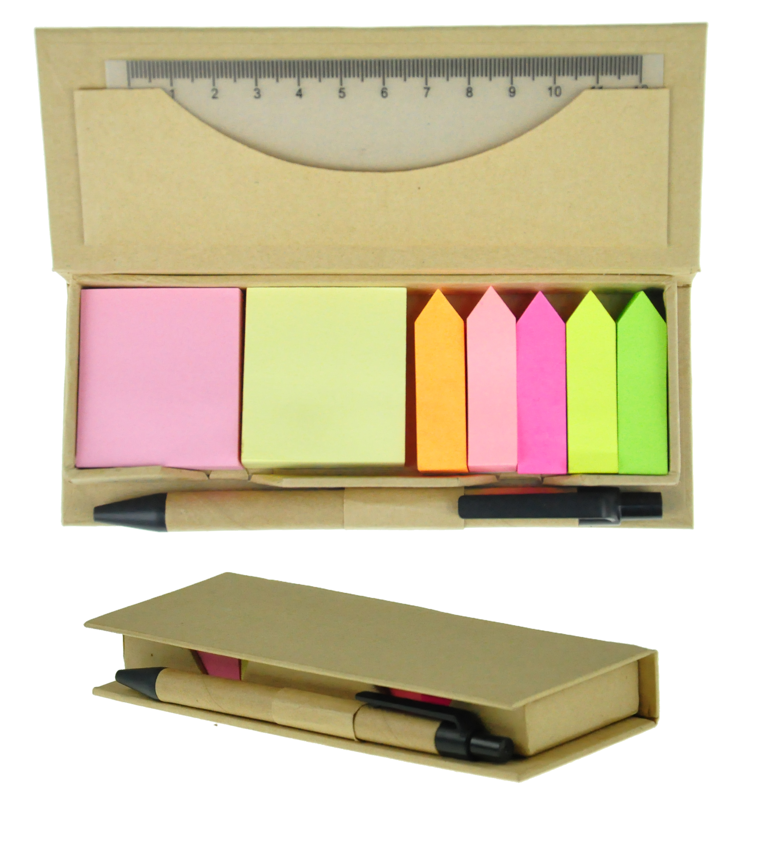 Memo Sticky Pad with Pen